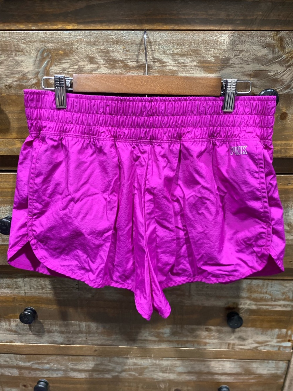 PINK Victoria's Secret Hot Pink Athletic Shorts